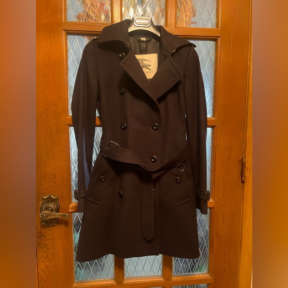 *SOLD* Burberry Wool Coat - Picture 1 of 6